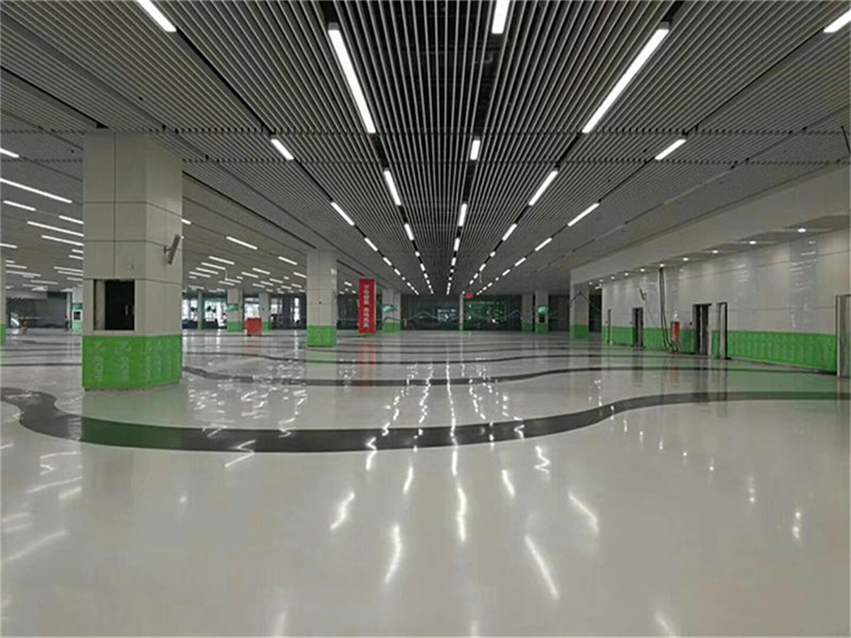 环氧金磨石地坪